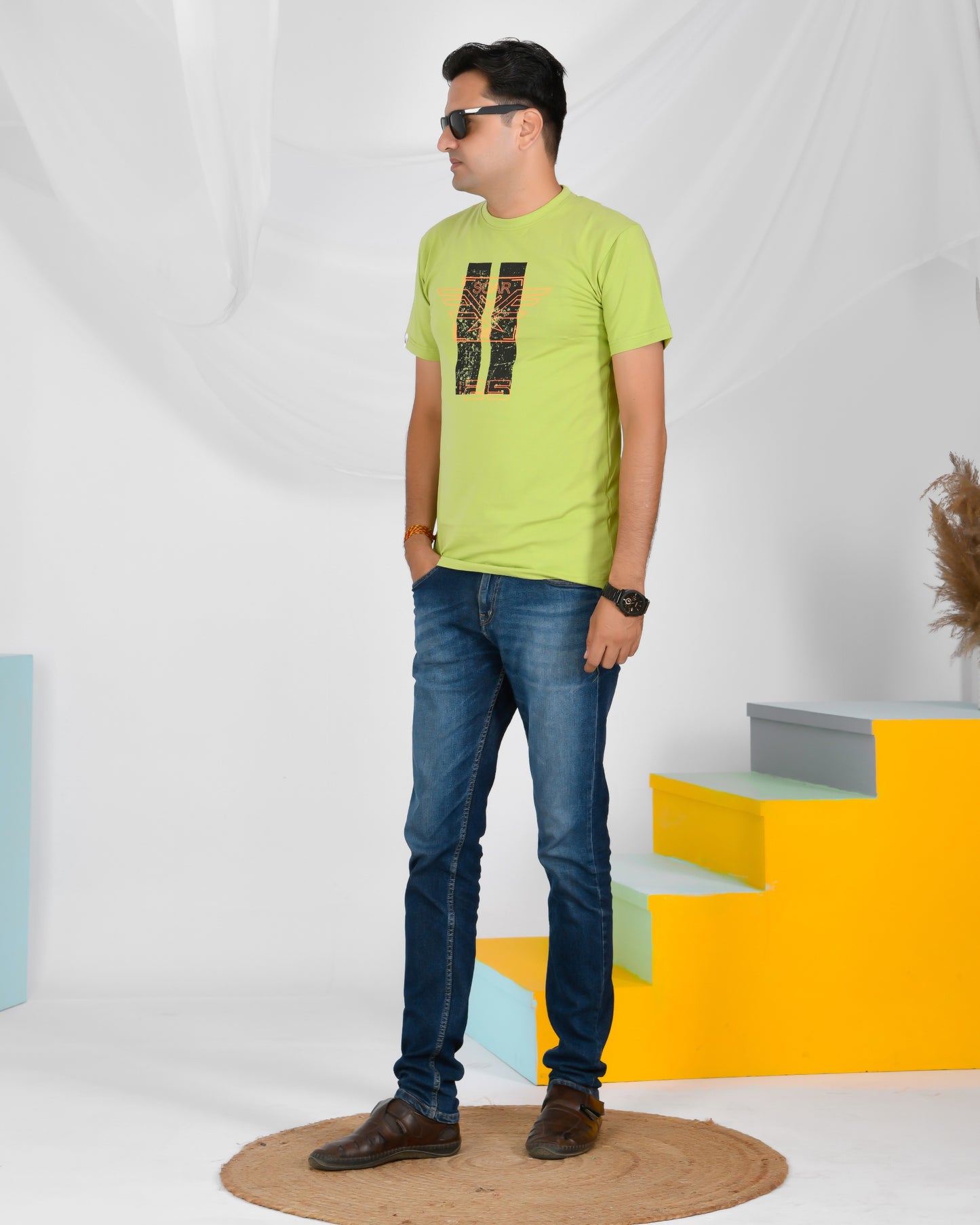 Noble Premium Round Neck T-Shirt Pista