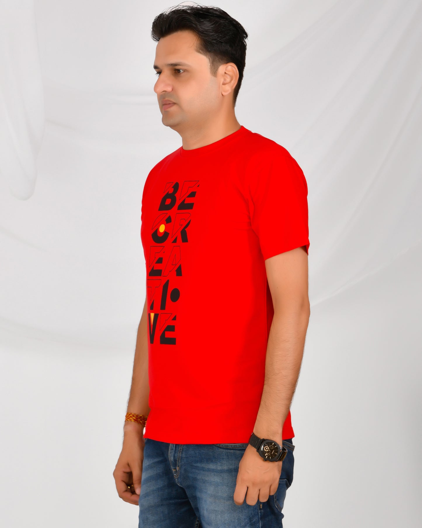 Noble Premium Round Neck T-Shirt Red