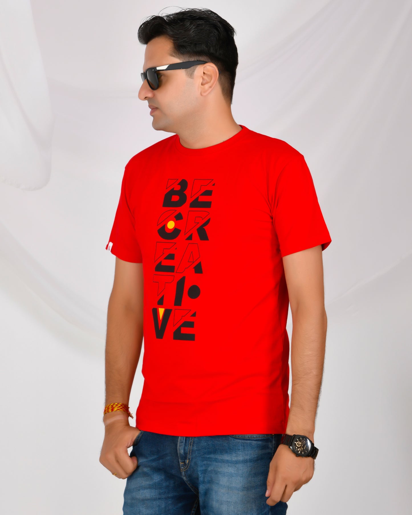 Noble Premium Round Neck T-Shirt Red