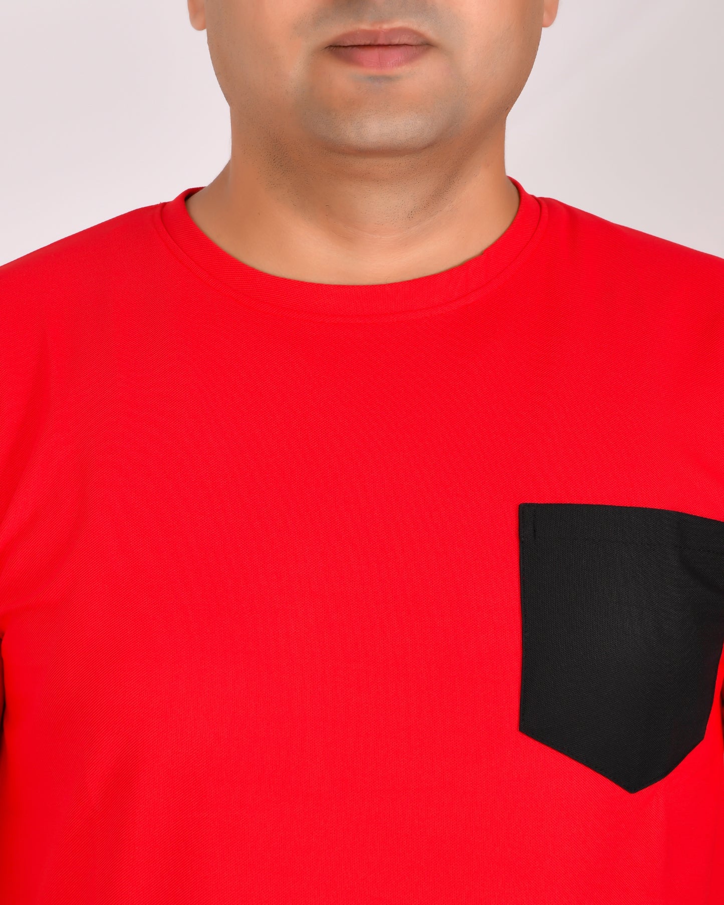 Noble Mars Round Neck T-Shirt Red