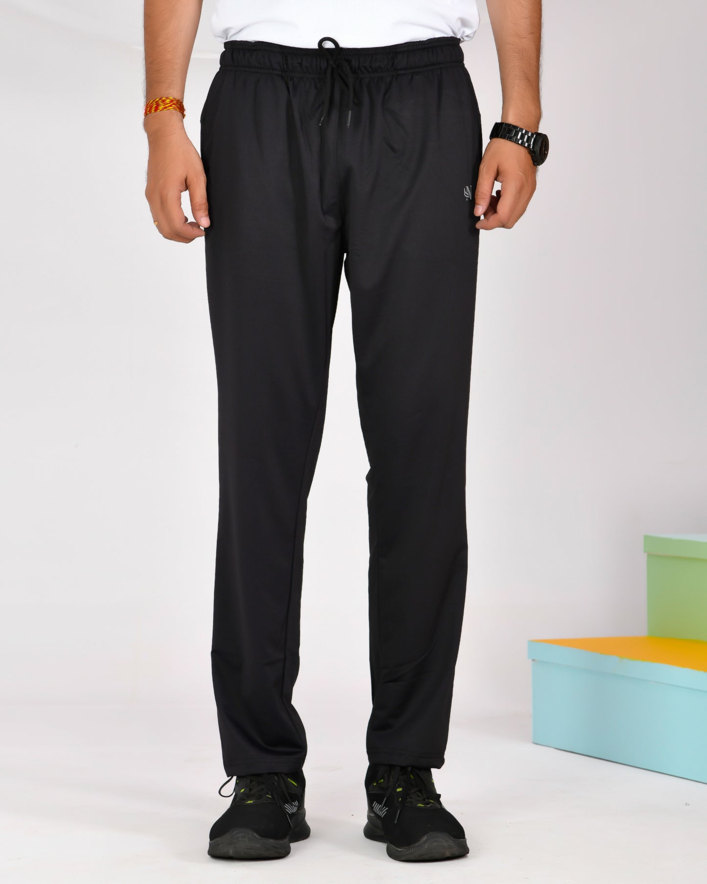 #Noble Zurich Looper Sports Track Pant Black